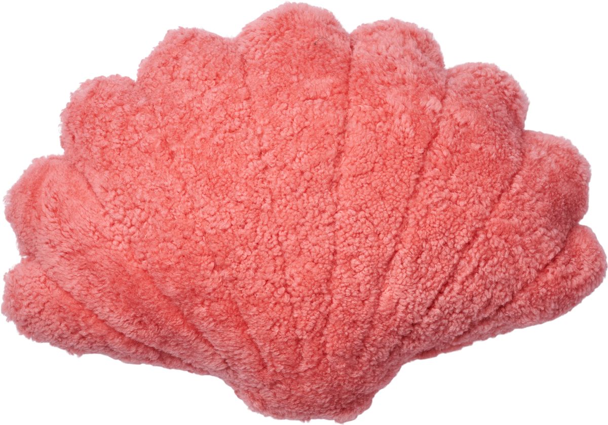 Coussin en forme de coquille Pêche