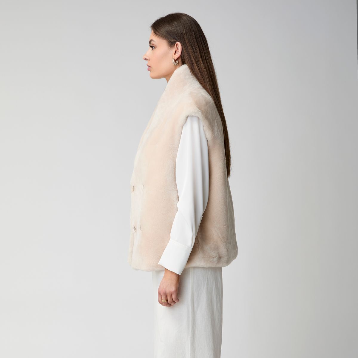 Gilet Lorena Beige