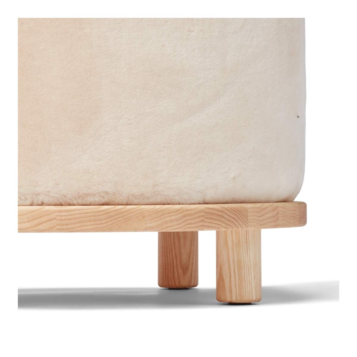 Tabouret Simon en Moccasin Naturel