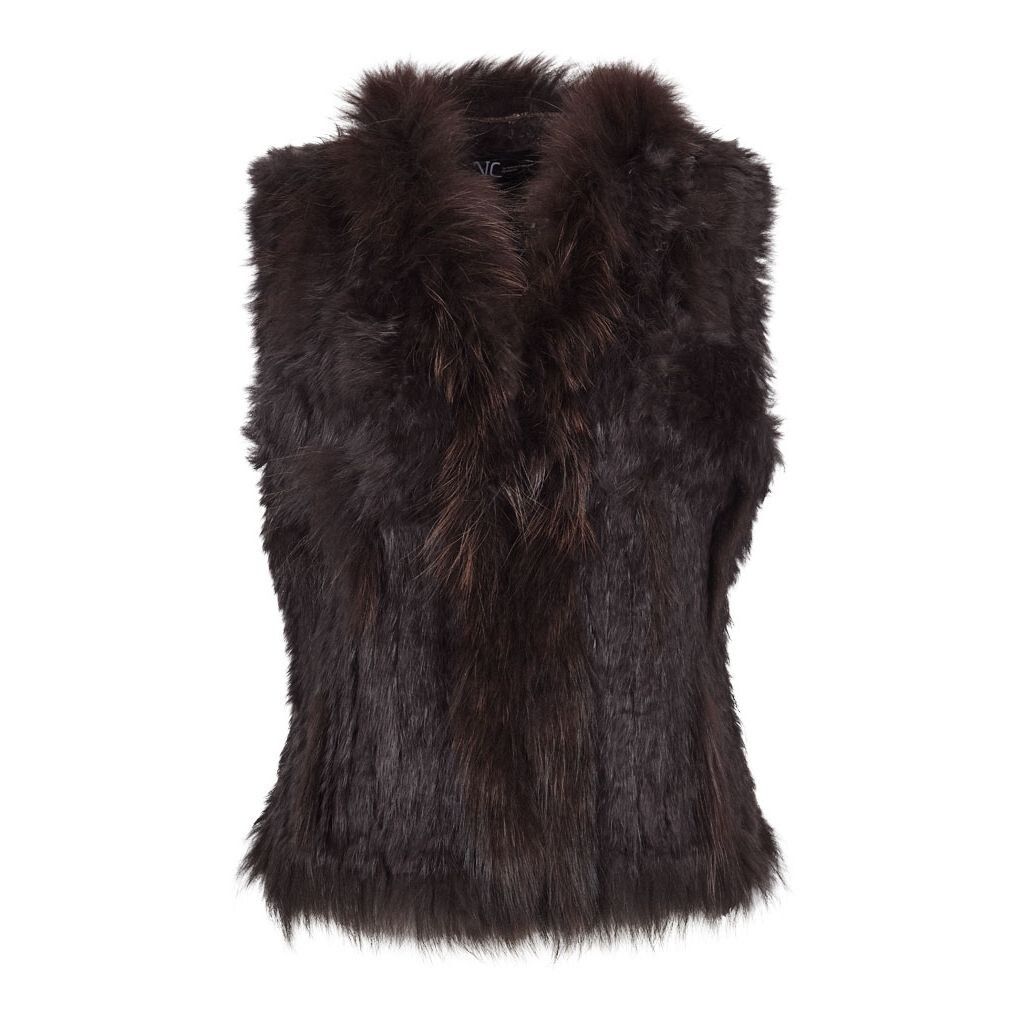 Gilet Anna Marron Foncé