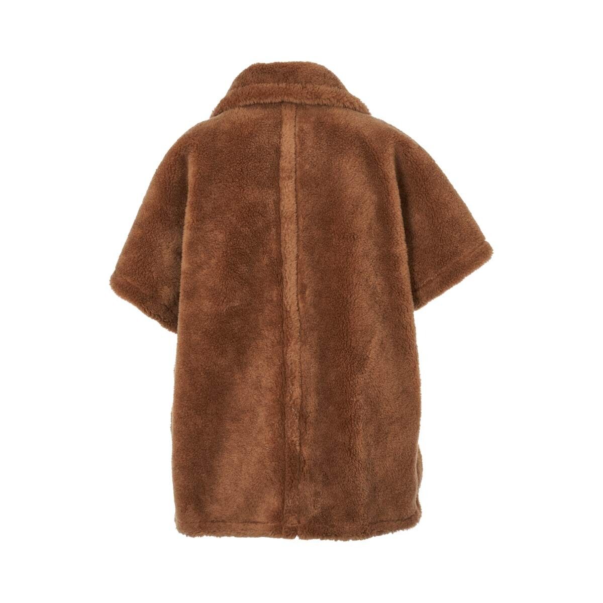 Poncho Antonella Marron Teddy