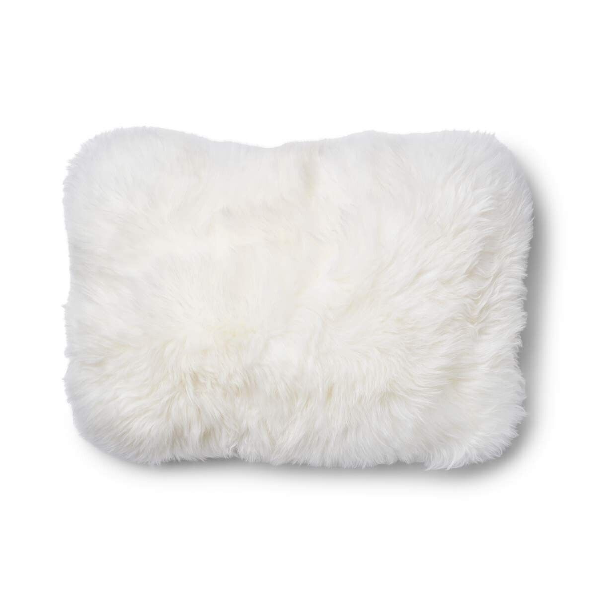 Coussin une face Avoine-Beige/Ivoire