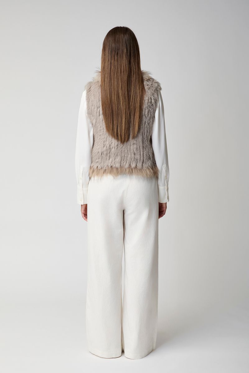 Gilet Anna Vert Antique