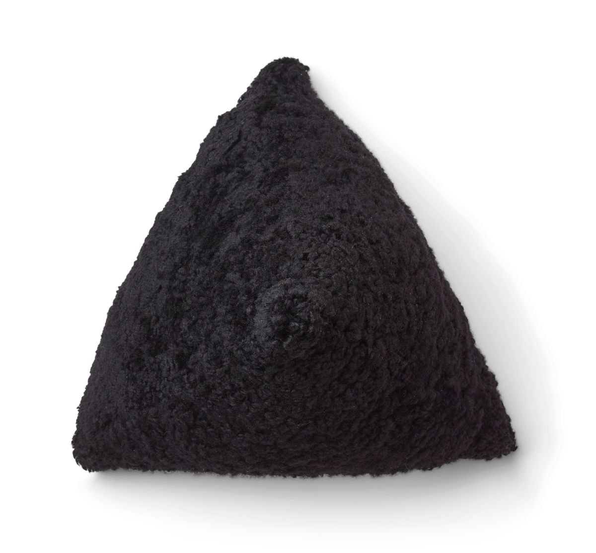 Coussin hématite Noir