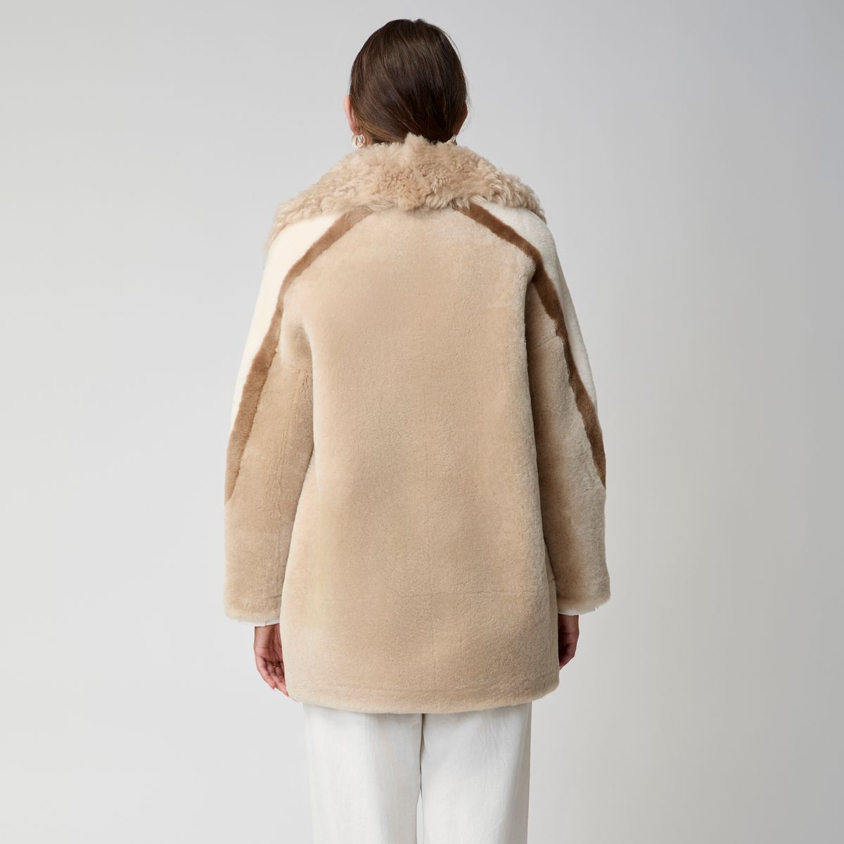 Veste Anika Beige/Marron