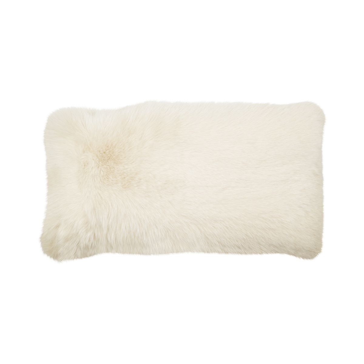 Coussin Premium en Renard | Doublure Cachemire | Norvège | Beige | 40x75 cm