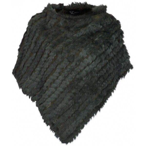 Poncho Molly Vert Antique