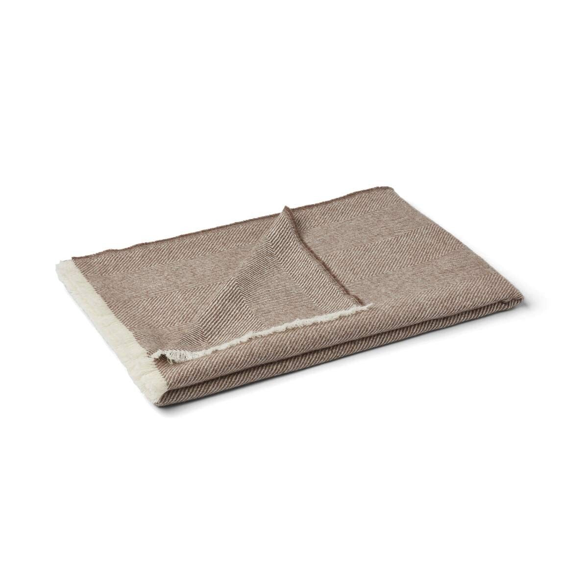 Jeté Sidsley Marron Foncé