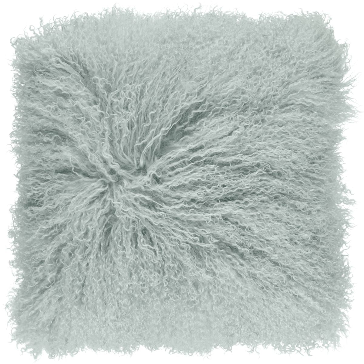 Coussin bouclé Menthe