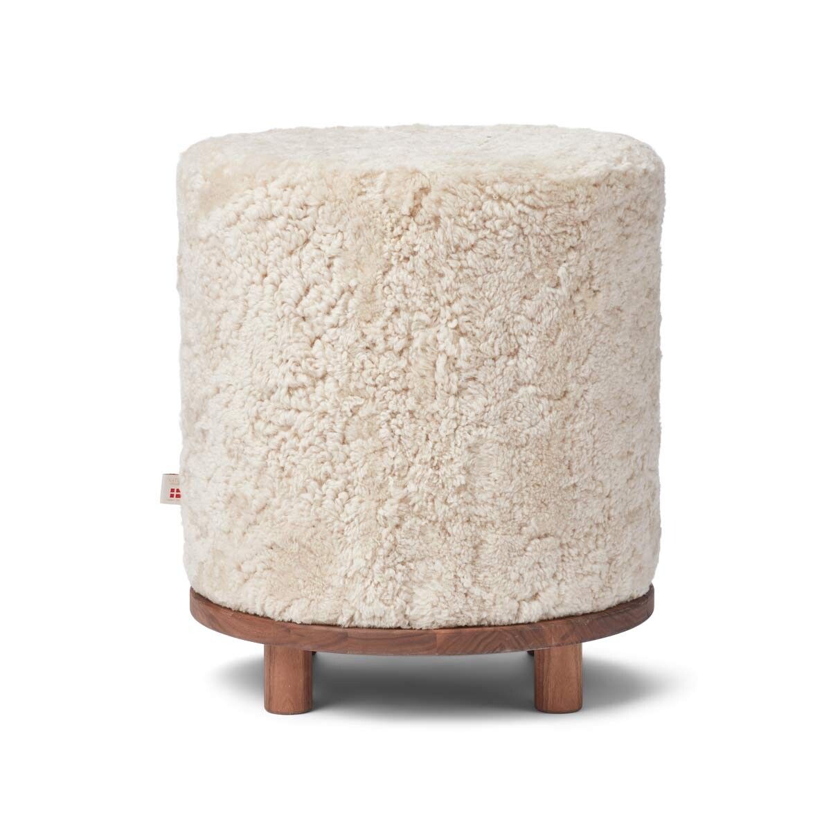 Tabouret Simon en Laine courte
