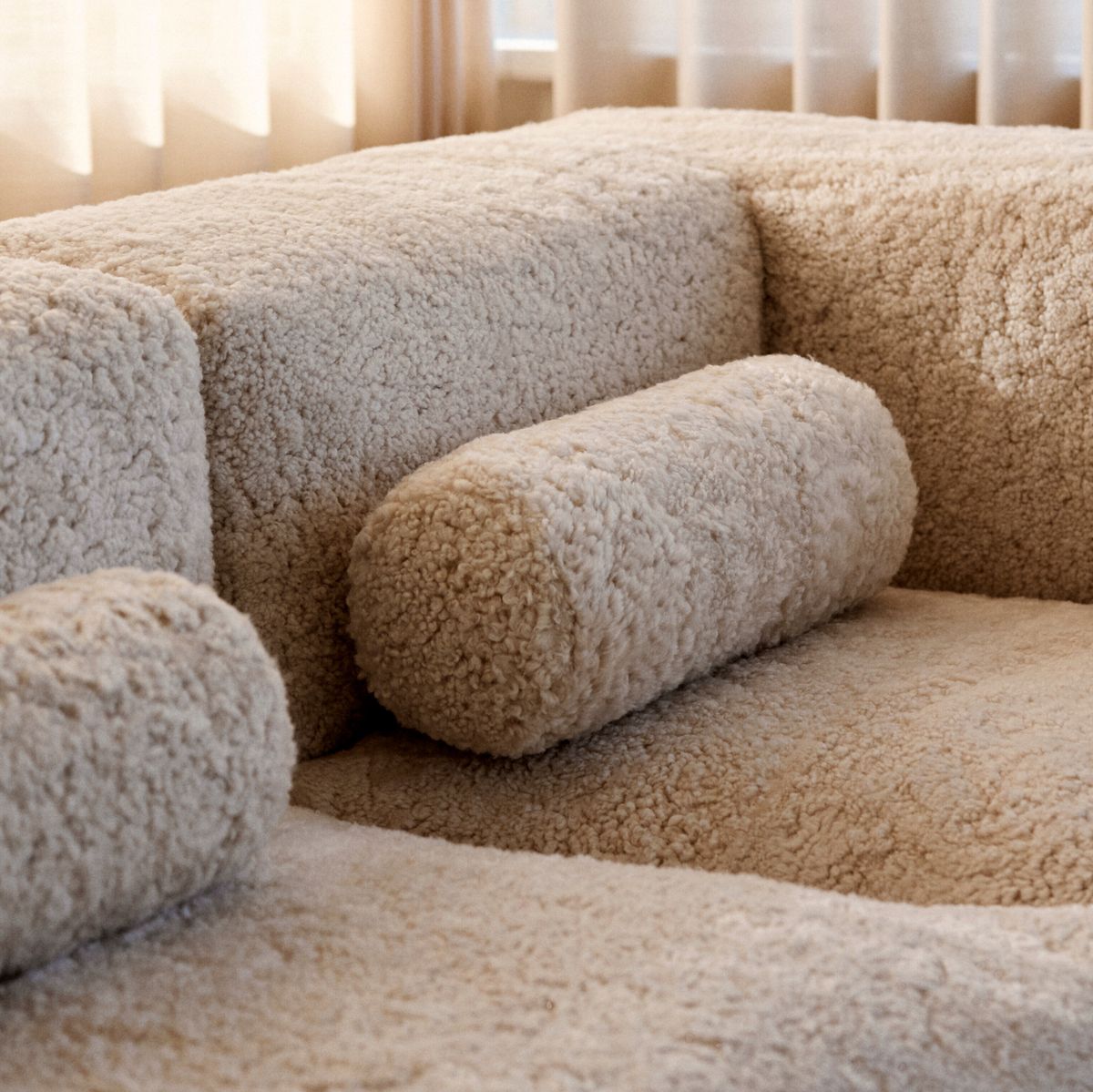 Coussin Traversin Anthracite