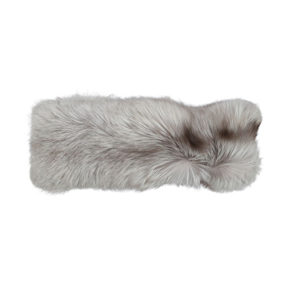 Coussin Premium en Renard | Dos en Cachemire | Norvège | Saphir | 30x70 cm Saphir