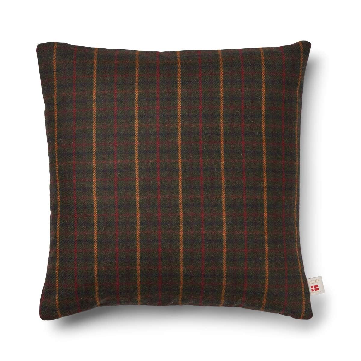 Coussin double face Sapin Kilberry-Vert foncé