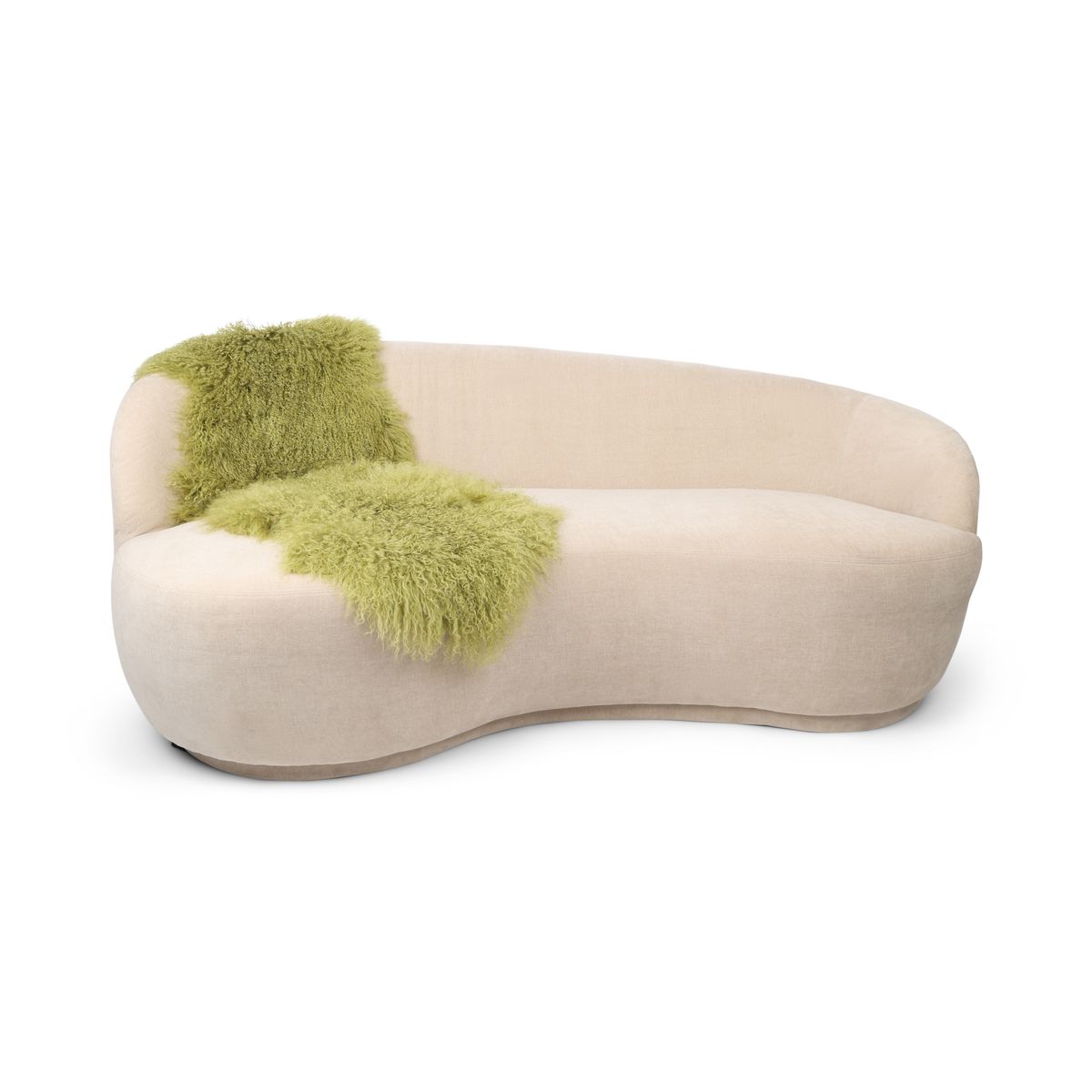 Peau de mouton tibétaine double | 150 × 55 cm Cime