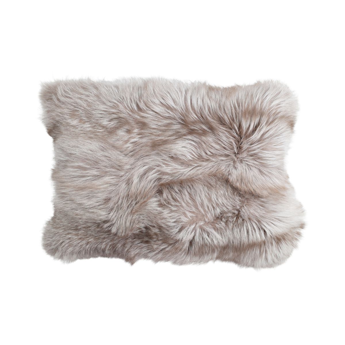 Coussin Premium en Renard | Dos en Cachemire | Norvège | Nougat | 70x42 cm