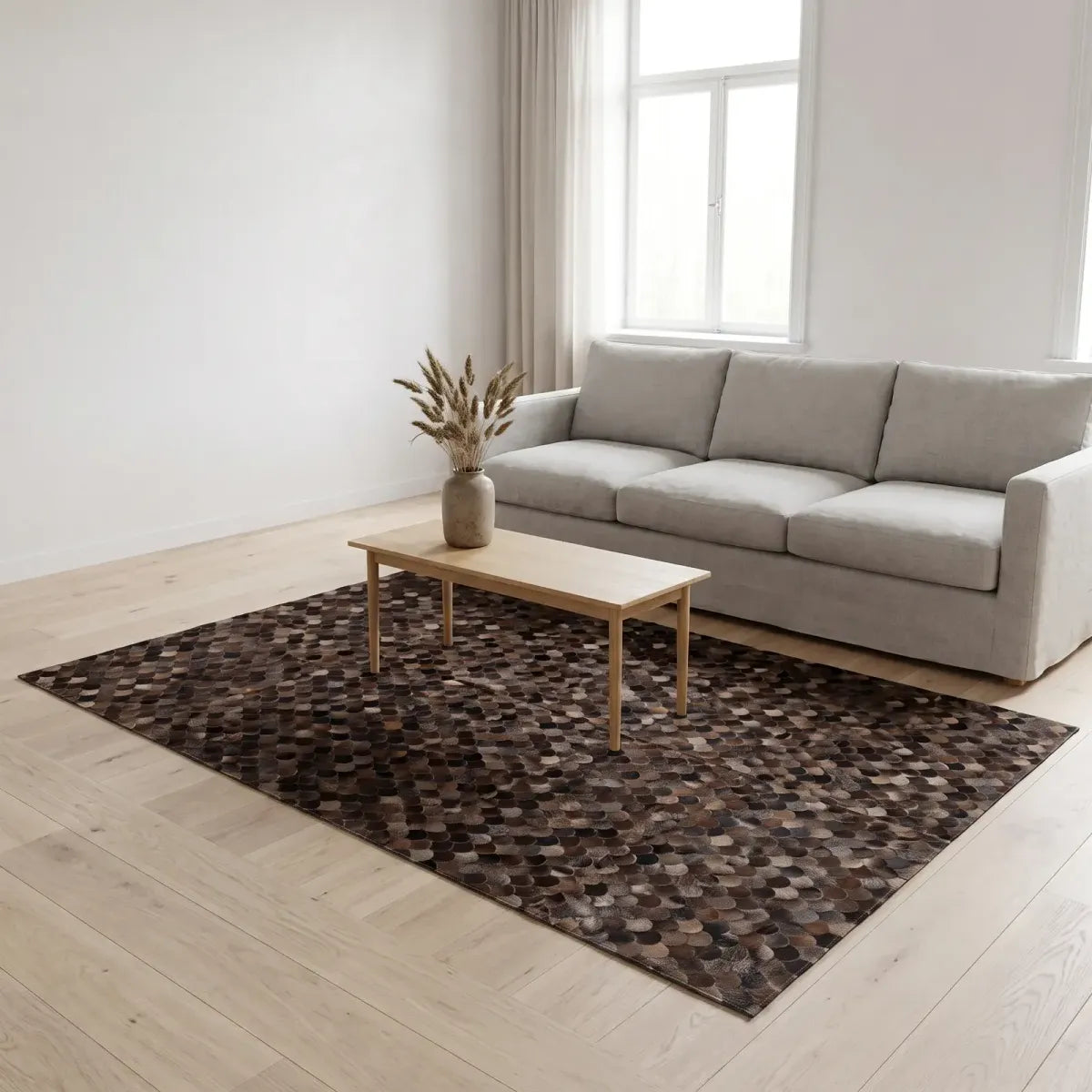 Tapis Design en Peau de Vache | Brésil | 200x300 cm | 170x240 cm