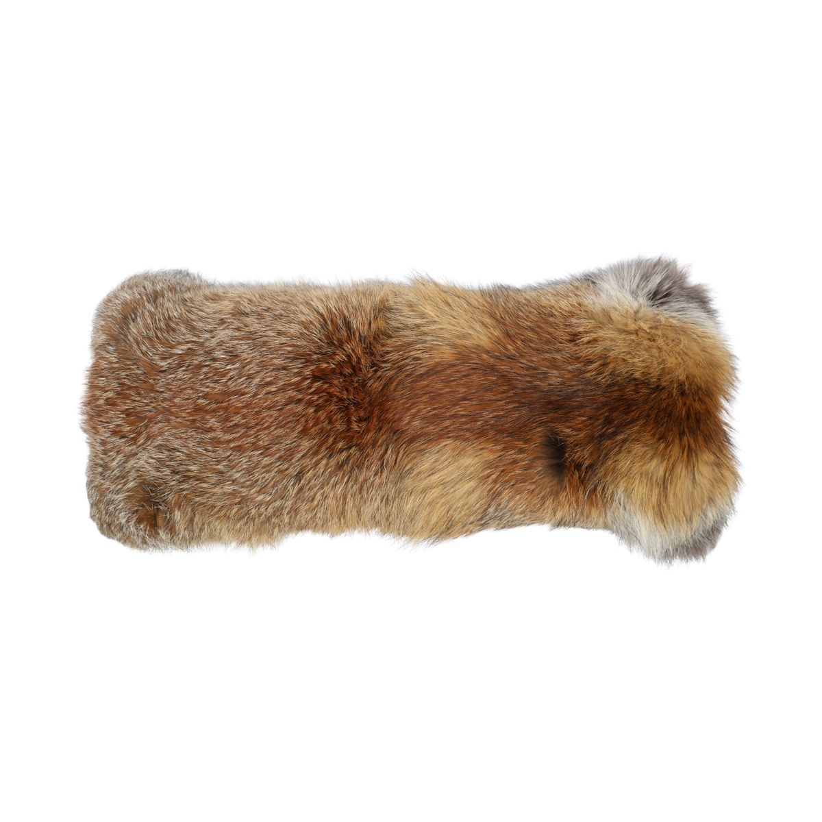 Coussin Premium en Renard | Dos en Cachemire | Norvège | Renard Roux Allemand | 25x55 cm Renard roux