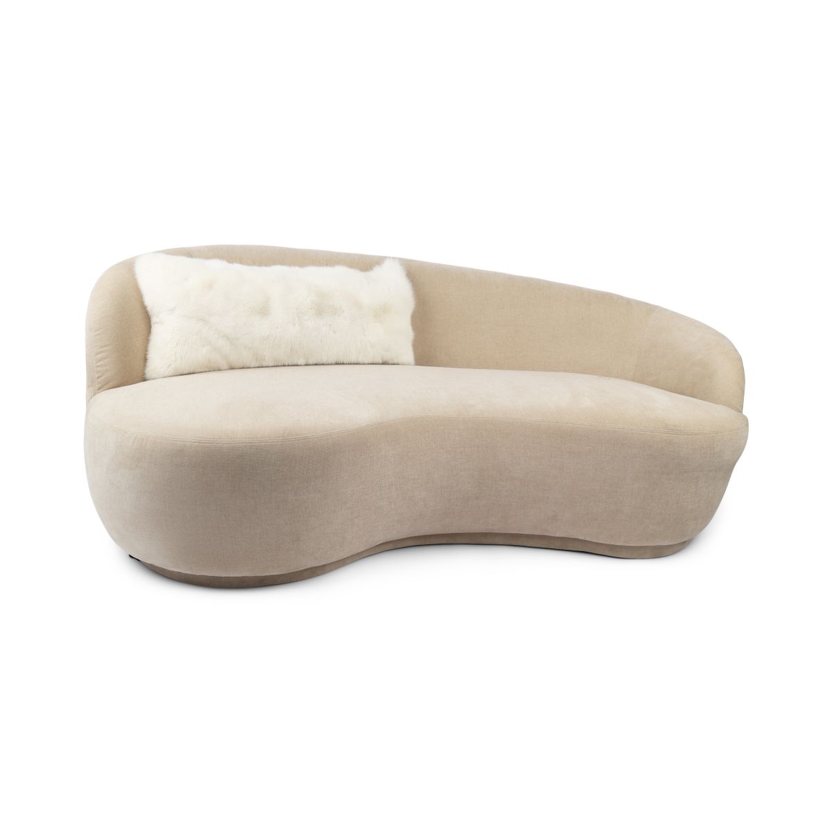 Coussin Premium en Renard | Dos en Cachemire | Norvège | Shadow | 78x38 cm