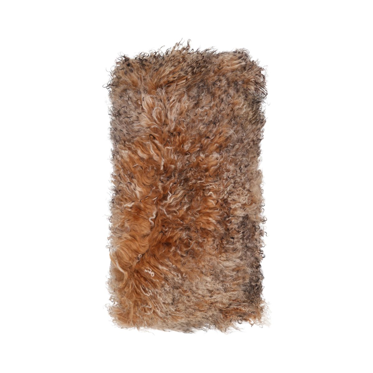 Coussin bouclé Coucher de soleil