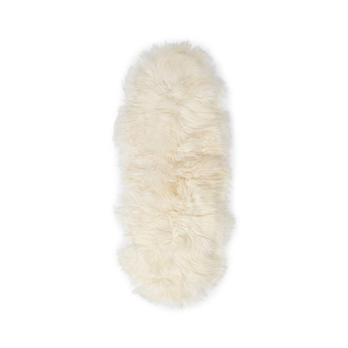 Peau de mouton islandaise | Laine longue | 180 cm Blanc Cassé