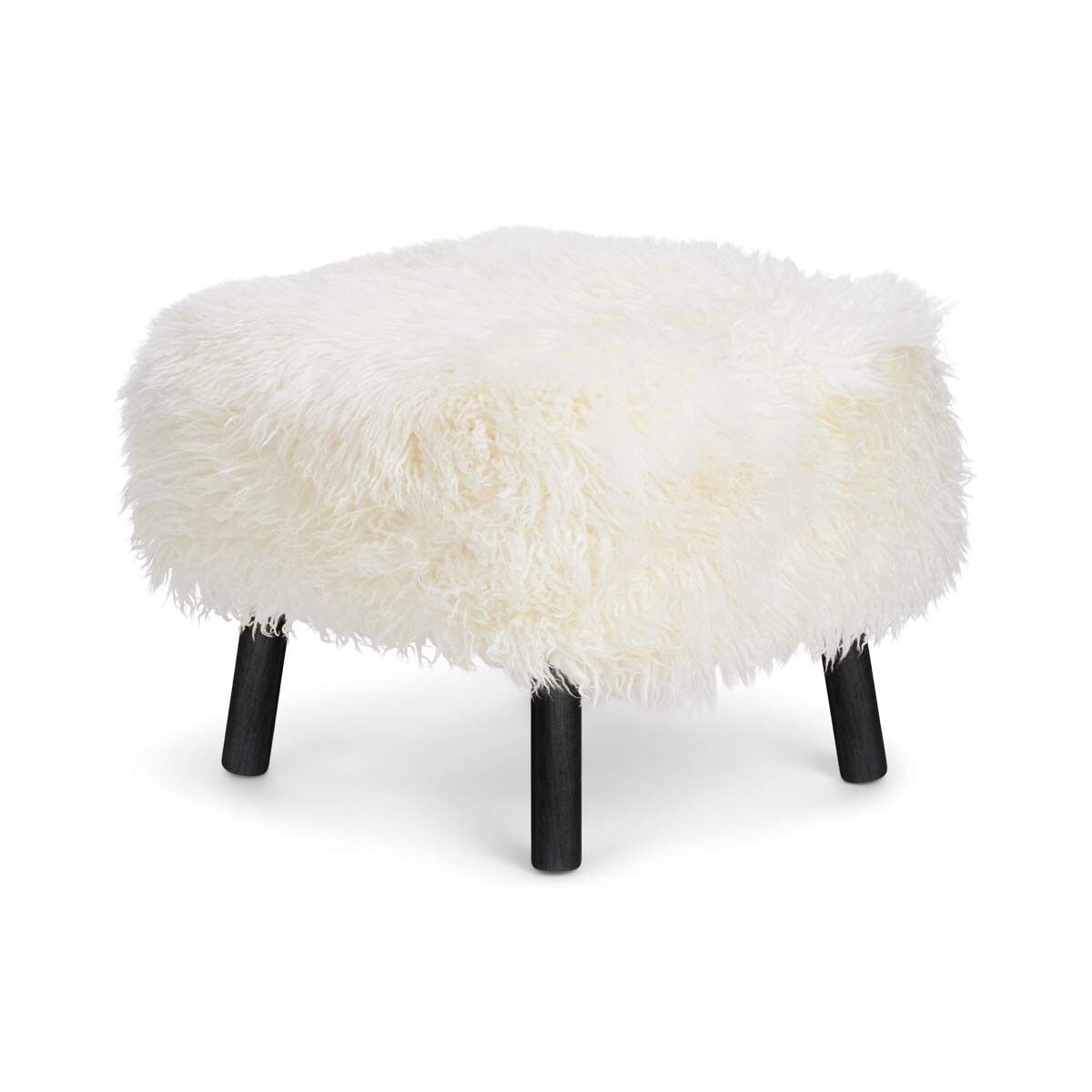 Repose-pieds Emily | Peau de mouton  | Laine courte