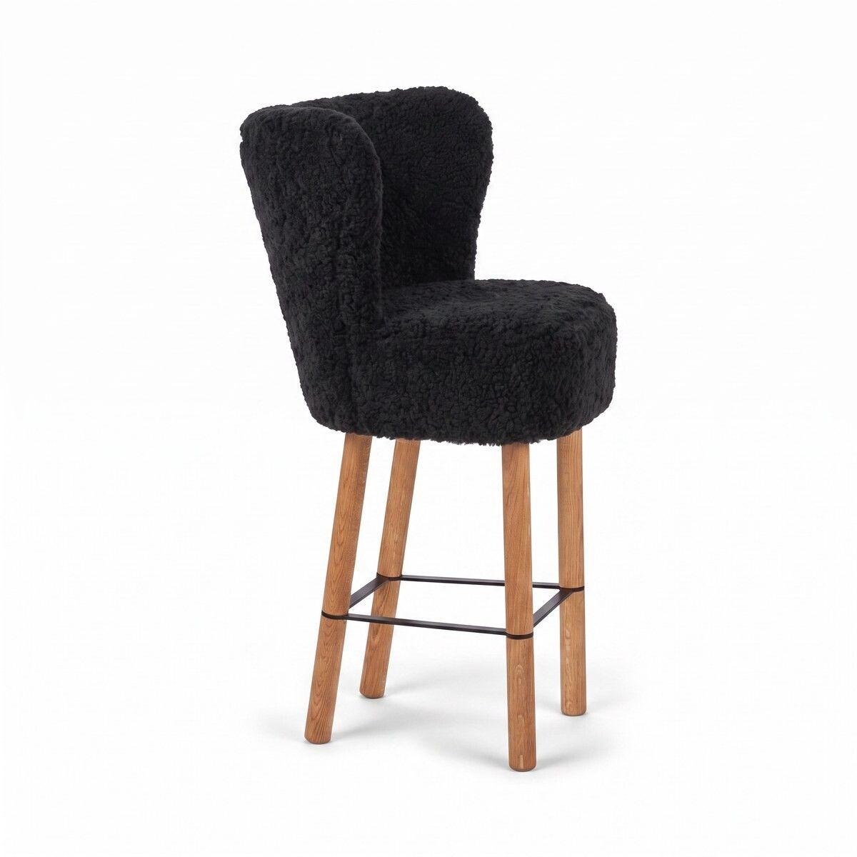 Tabouret de bar Emilia Noir