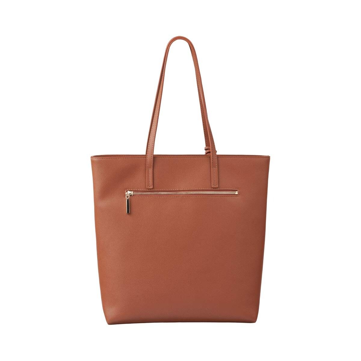 Audrey Shopper Cuir brun