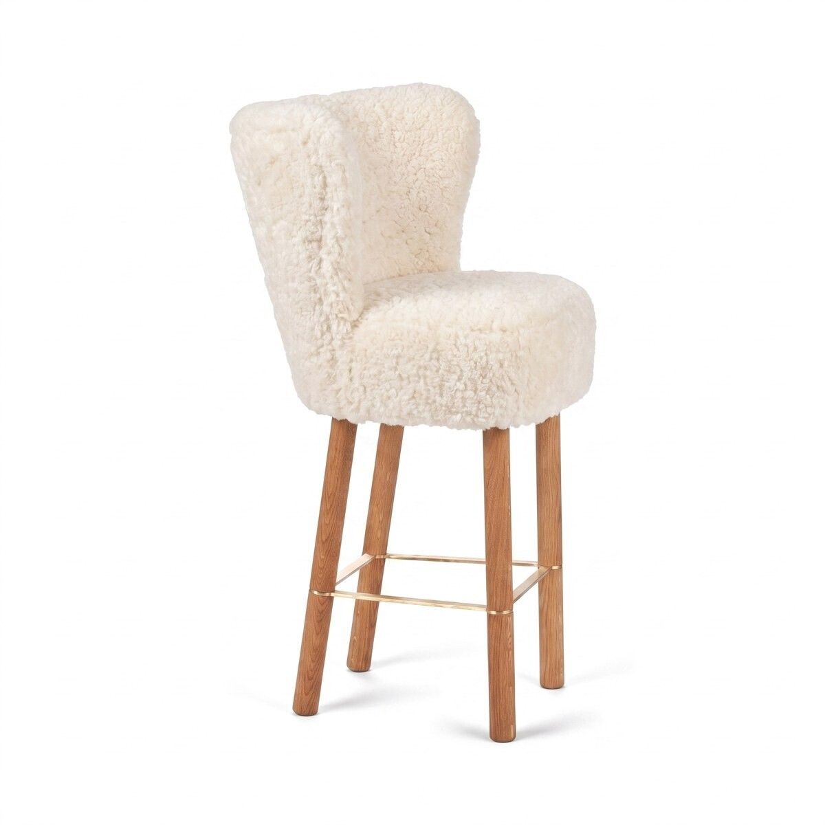 Tabouret de bar Emilia Ivoire