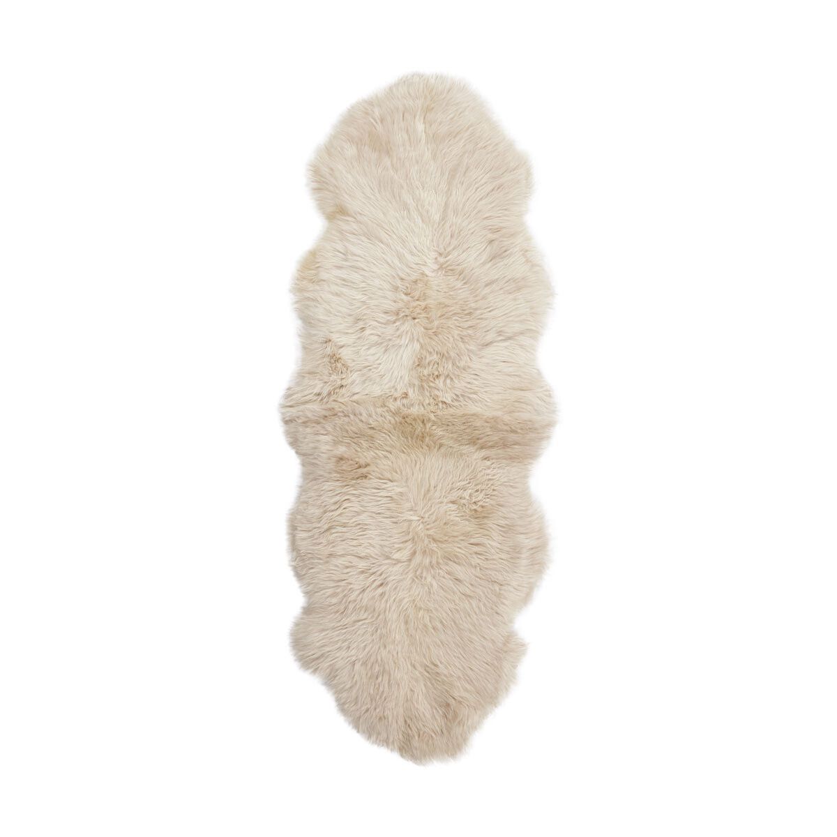Peau de mouton de Nouvelle-Zélande à laine longue 180 cm Linge