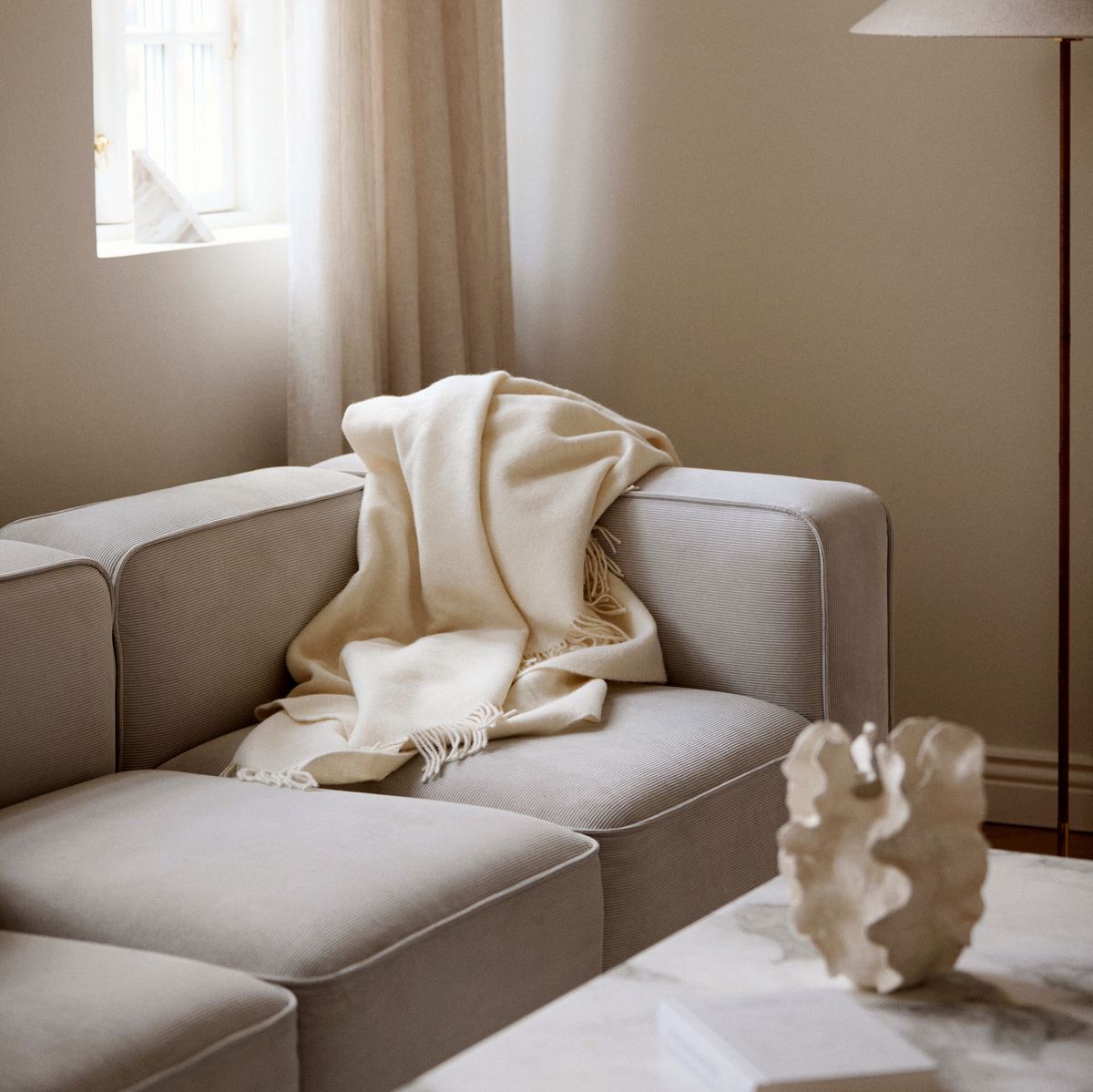 Jeté Julia Marron Foncé