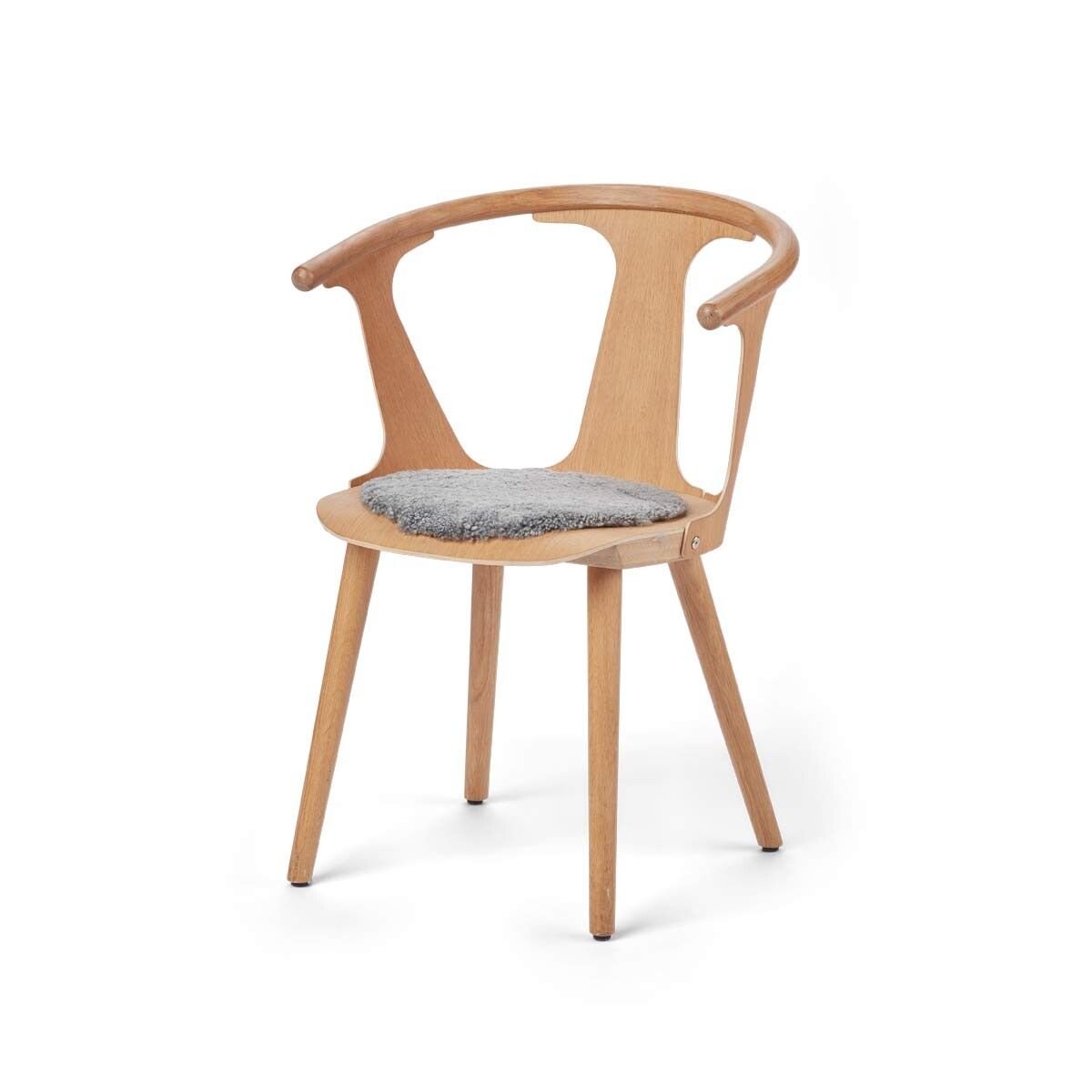 Dessus de siège | Laine longue | Ø34 cm