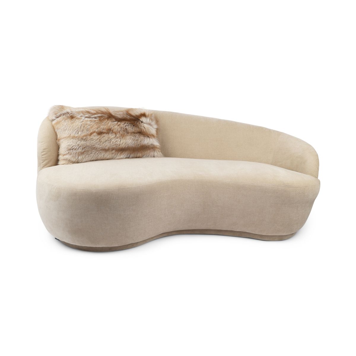 Coussin Premium en Renard | Dos en Cachemire | Norvège | Palomino | 75x42 cm
