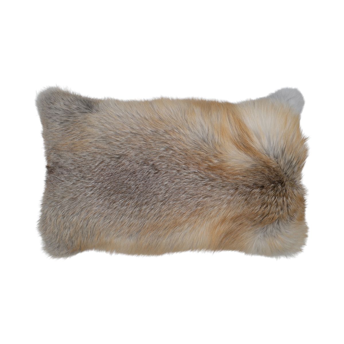 Coussin Premium en Renard | Dos en Cachemire | Norvège | Renard Doré des Îles | 40x66 cm