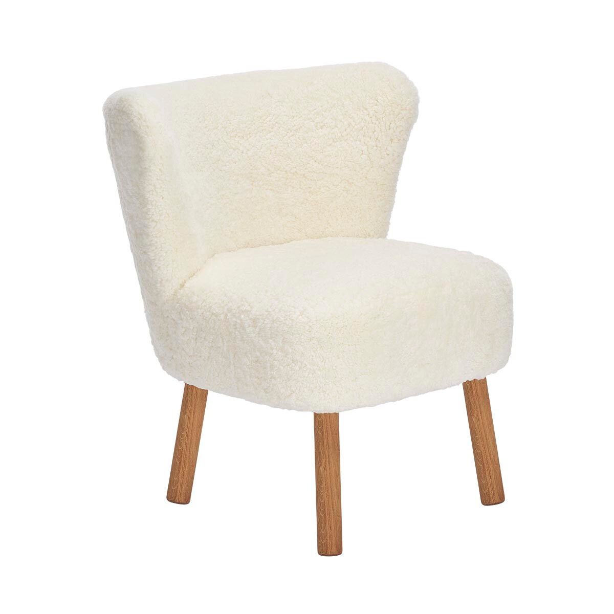 Chaise de salle à manger Emily Ivoire